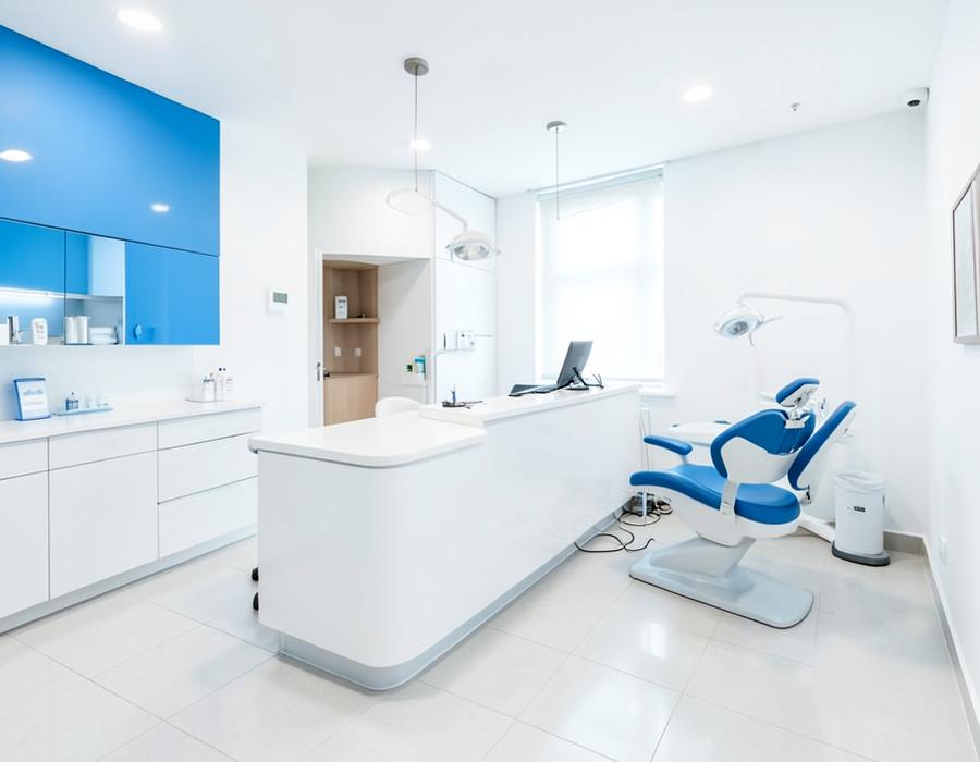 Sanitized medical office
